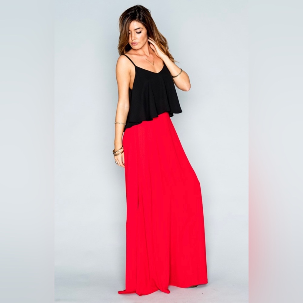 Show Me Your MuMu Princess Di Hollyday Red Crisp Skirt Size Medium NWT